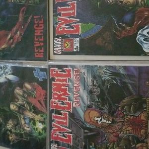 EVIL ERNIE COMICS BOOKS (4)